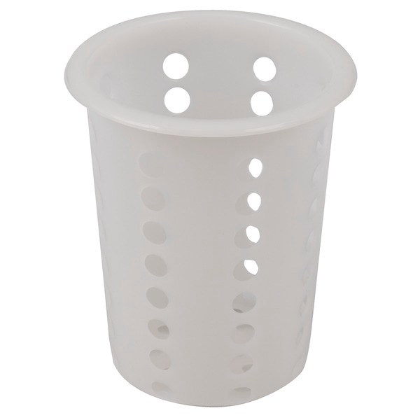 Stanton Trading Silverware Cylinder, High Dens Ity White Polyethylene, Fits A 6907